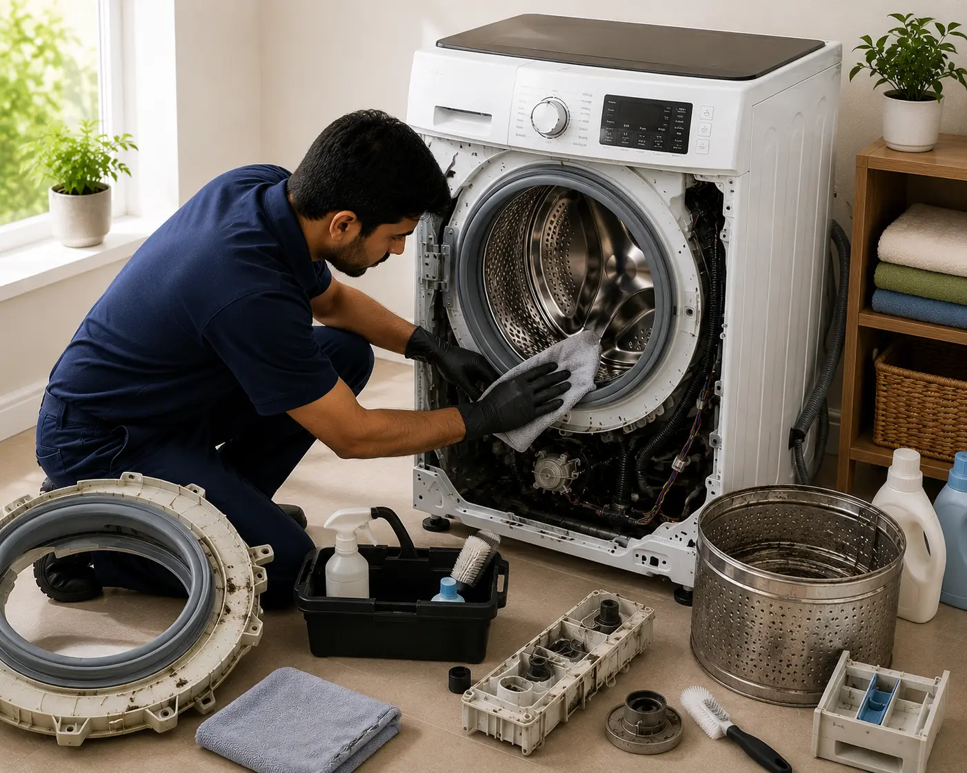 Washing Machine Deep Cleaning Service